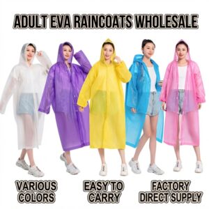 EVA Raincoat - Thickened Long-Length Non-Disposable Adult Full-Body Raincoat
