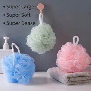 Small Colorful Bathing Ball for Shower, Exfoliating Bath Sponge 15g