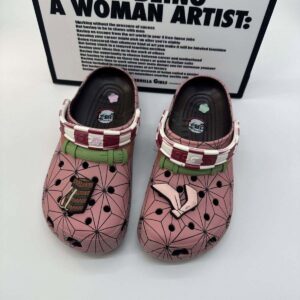 Crocs x Demon Slayer Nezuko Classic Non-Slip EVA Closed-Toe Clogs