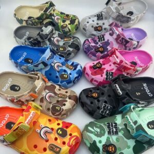 Crocs x BAPE Classic Non-Slip EVA Closed-Toe Clogs