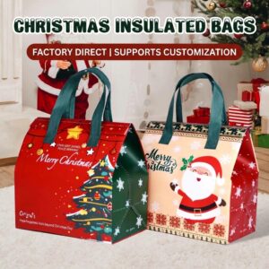 Christmas Gift Packaging Bag - Foil-Lined Thickened Sealed Insulated Bag
